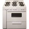 Premier 36 In. 3.91 Cu. Ft. Battery Spark Ignition Gas Range With Sealed Burners In White