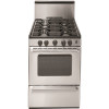 Premier Proseries 24 In. 2.97 Cu. Ft. Battery Spark Ignition Gas Range In Stainless Steel