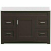 Magickwoods Brixton 48 In. W X 18 In. D Bath Vanity Cabinet In Dark Chestnut