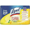 Lysol Lemon And Lime Blossom Scent Disinfecting Wipes (80-Count, 3-Pack)