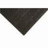 M+A Matting Waterhog Eco Elite Fashion Black Smoke 118 In. X 71 In. Commercial Floor Mat