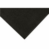 M+A Matting Colorstar Mat Solid Black 69 In. X 45 In. Pet Carpet Universal Cleated Backing Commercial Floor Mat