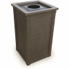 Mayne Lakeland 23 Gal. Espresso Commercial Trash Can