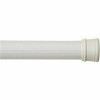 Home Decorators Collection 42 In. - 72 In. No Tools Spring Tension Utility Rod In White