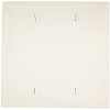 Leviton White 2-Gang Blank Plate Wall Plate (1-Pack) - 130384