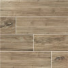 Msi Catalina Teak 8 In. X 48 In. Polished Porcelain Floor And Wall Tile (10.33 Sq. Ft./Case)
