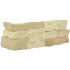 Msi Terrado Bayside Cream Manufactured Stacked Stone Corner (4 Sq. Ft./Case)