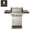Dyna-Glo Premier 3-Burner Natural Gas Grill In Stainless Steel With Folding Side Tables