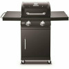 Dyna-Glo Premier 2-Burner Propane Gas Grill With Folding Side Tables In Black