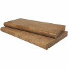 Msi Mediterranean Walnut 2 In. 12 In. X 24 In. Brushed Travertine Pool Coping (40 Pieces/80 Sq. Ft./Pallet)