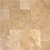 Msi Mediterranean Walnut Brown Pattern Tumbled Travertine Paver Kits (120 Pieces/160 Sq. Ft./Pallet)