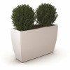 Mayne White Resin Kobi Trough Planter