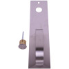 Sargent 700 Series Exit Trim, Psb Pull, For Use With 80 Series Exit Device, Night Latch, Stainless Steel, Less Cylinder