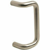 Ives 90-Degree Offset Solid Door Pull In Satin Stainless Steel