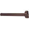 Arrow S1250 Series Grade 1,36 In. Sprayed Statuary Bronze Finish Non-Handed Surface Exit Device, Exit Only