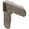 Prime-Line 3/8 In. X 3/4 In. Screen Frame Corner, Gray Plastic (100-Pack)