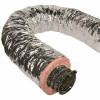 Master Flow 9 In. X 25 Ft. Insulated Flexible Duct R8 Silver Jacket