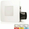 Revent 80 Cfm Easy Installation Bathroom Exhaust Fan With Adjustable Led Lighting