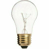 Satco Products Satco Incandescent Appliance Lamp, A15, 40 Watts, 130 Volts, Medium Base, Clear