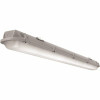 Lithonia Lighting Contractor Select Csvt 4.19 Ft. 64-Watt Equivalent Integrated Led Gray Strip Light Fixture, 4000K