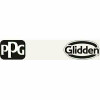 Glidden Diamond 1 Gal. #Ppg1001-1 Delicate White Satin Exterior One-Coat Paint With Primer