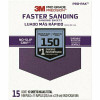 3M Pro Grade Precision 9 In. X 11 In. 150 Grit Medium Faster Sanding Sheets (15-Pack)