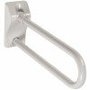 Ponte Giulio Usa 27 In. Antimicrobial Vinyl Coated Folding Grab Bar In White