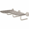 Ponte Giulio Usa Left L-Shape Folding Shower Seat With Antimicrobial Frame
