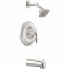 Moen Eva Single-Handle 1-Spray Posi-Temp Tub And Shower Faucet Trim Kit In Chrome (Valve Not Included)