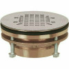 Sioux Chief Jackrabbit 2 In. Brass Compression Jacking-Bolt Shower Drain With 4-1/4 In. Strainer