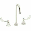 Speakman Commander 8 In. Widespread 2-Handle High-Arc Lavatory Faucet With 4 In. Handles In Polished Chrome