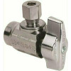 Brasscraft 1/2 In. Nom Sweat Inlet X 1/4 In. Od Comp Outlet 1/4-Turn Angle Ball Stop