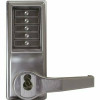 Kaba Simplex L1000 Series 2-3/4 In. Bs Grade Sargent Lfic Housing Us26D Rh 1 Cylindrical Pushbutton Lockset Ada Lever