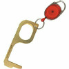 Lucky Line Products Brass Touchless Door Opener With Retractor