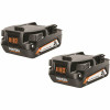 Ridgid 18V Compact Lithium-Ion Battery ( 2-Pack)