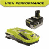 Ryobi One+ 18V High Performance Lithium-Ion 4.0 Ah Battery And Charger Starter Kit