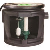 Zoeller 1/2 hp. Submersible Sewage/Effluent Pump Package System. Sewage Pump 2" Discharge. 24" X 24" Basin with Cover.