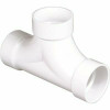 NIBCO 4 in. PVC DWV All-Hub 2-Way Cleanout Tee Fitting