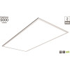 Commercial Electric 2 Ft. X 4 Ft. 5000 Lumens Integrated Led Panel Light (2-Pack)