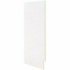 Hampton Bay 0.25X30X12 in. Matching Wall Cabinet End Panel In Satin White (2-Pack)