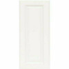 Hampton Bay 0.71X29.37X11.06 in. Hampton Wall Cabinet Decorative End Panel In Satin White