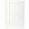 Hampton Bay Shaker Satin White Stock Assembled Wall Kitchen Cabinet (24 in. X 36 in. X 12 In.)