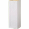 Hampton Bay Shaker Assembled 15X42X12 in. Wall Kitchen Cabinet In Satin White