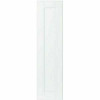 Hampton Bay Satin White 0.65 in. X 41.25 in. X 10.94 in. Shaker Wall Cabinet Decorative End Panel
