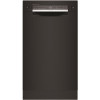 Bosch 300 Series 18 in. ADA Compact Front Control Dishwasher in Black with Stainless Steel Tub and 3rd Rack, 46dBA