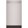Bosch 800 Series 18 in. ADA Compact Top Control Dishwasher in Stainless Steel with Stainless Steel Tub and 3rd Rack, 44dBA
