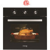 GASLAND Chef 24 in. Built-In Single Electric Wall Oven with Cooling Down Fan, ETL in Black Glass