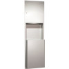 ASI Recessed Paper Towel Dispenser and Waste Receptacle