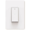 Simply Conserve Single-Pole Smart Home Push Button Rocker Light Switch with Wi-Fi, White (10-Pack)