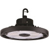 1 ft. 400-Watt Equivalent 150-Watt Integrated LED Dimmable Black Round UFO High Bay Light Fixture CCT & Lumen Selectable